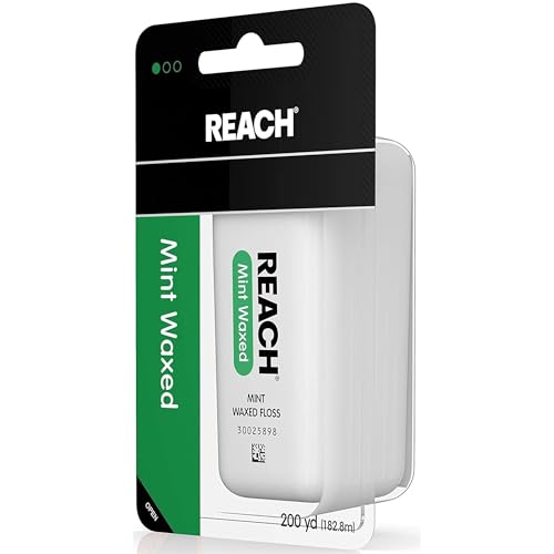 Hilo Dental Cerado REACH de Menta 200 Yardas (Paquete de 2) - imagen 7