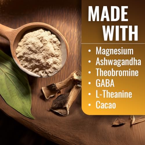 Vitamatic Kava Kava 1000mg con Magnesio, Ashwagandha, GABA, Teobromina, L-Teanina y Cacao – 120 Cápsulas Veganas – Kavalactonas para Ánimo, Estrés y - imagen 5