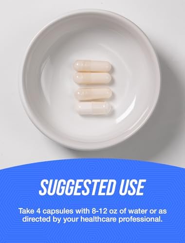 Cápsulas de Malato de Magnesio BulkSupplements.com - Suplemento de Magnesio 400mg, Esencial y Libre de Gluten, 4 Cápsulas por Porción, 240 Contenido - imagen 4