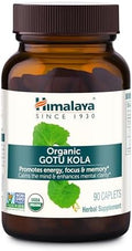 Himalaya Gotu Kola Orgánico, Suministro para 45 Días - Suplemento Herbal Nootrópico con Adaptógenos para Energía, Enfoque, Memoria y Relajación - - imagen 1