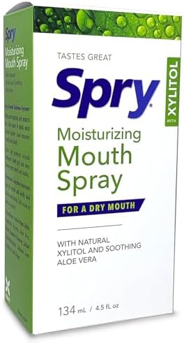 Spray Hidratante para Boca Seca Spry con Xilitol Natural, Sabor Menta, Libre de Gluten y No GMO, 4.5 fl. oz (Paquete de 1) - imagen 2