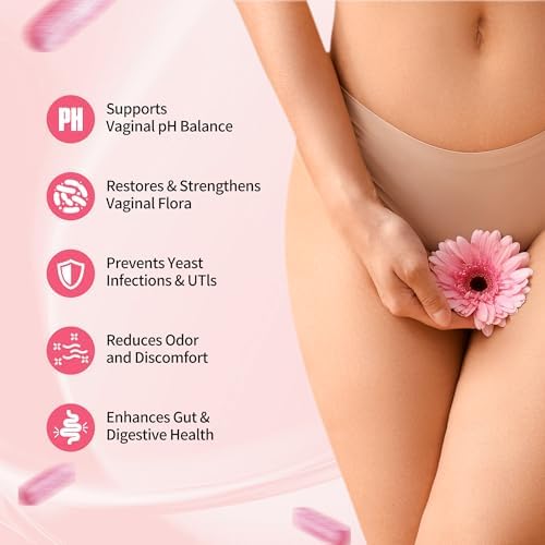 Suplemento Vaginal BAKAKOUL con Probióticos y Prebióticos, Mezcla de Lactobacilos para el Equilibrio del pH, 100 Cápsulas, Salud Vaginal y Reducción - imagen 6