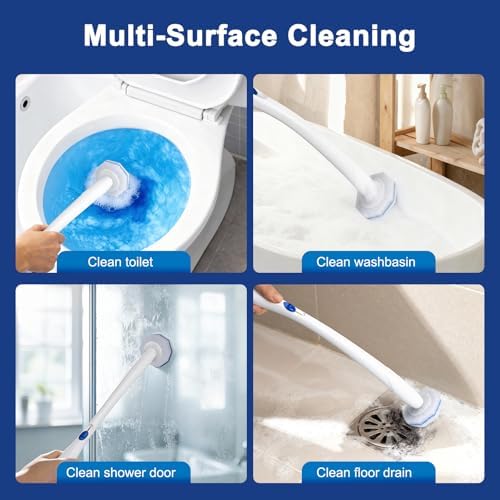 Akopryc 60 Piezas de Recargas para Limpiador de Inodoro Clorox, Refills de 3 Capas, No se Deshacen, Espuma Potente, Seguros para Porcelana, - imagen 5