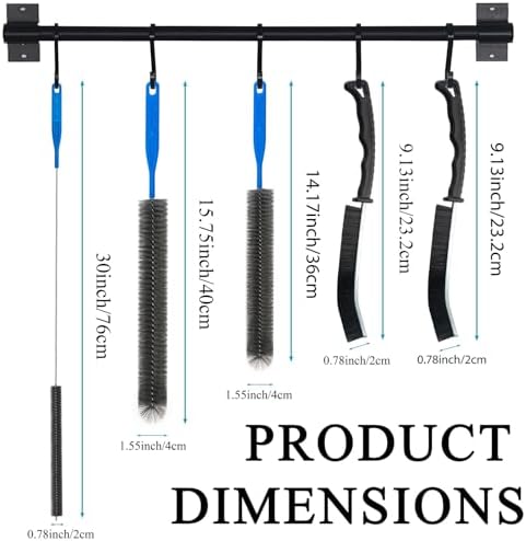 Kit de Limpieza para Ventilación de Secadora Yicyio, Cepillo Flexible para Eliminar Pelusa, Herramienta Segura y Efectiva para Prevenir Incendios - imagen 2