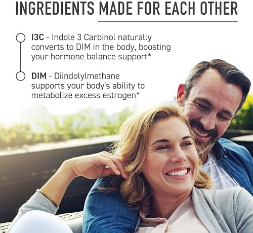 DIM e Indole 3 Carbinol para el Balance Hormonal en Mujeres y Hombres | Complejo I3C | Suplementos para la Salud Femenina, Antioxidantes | Vegano, No - imagen 3