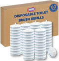 Recargas desechables para cepillo de inodoro HHXI 60Ct, limpiadores de tazas de baño, esponjas desechables prellenadas, compatibles con la mayoría de - imagen 1