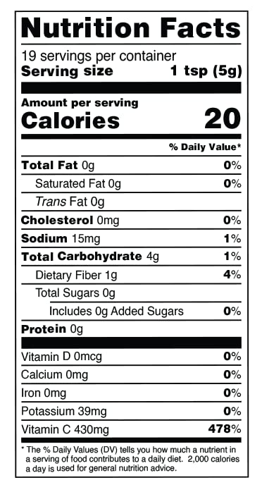 Terrasoul Superfoods Polvo de Camu Camu Orgánico, 100 g, Superfruta Amazónica para Apoyo Inmunológico y Recetas Ricas en Vitamina C - imagen 4