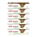 Pasta Dental Natural Patanjali Dant Kanti – Pasta Herbal Ayurvédica Sin Flúor – (Nuevo Empaque 150 g / 5.29 fl oz – Paquete de 6) o (Antiguo Empaque - imagen 1