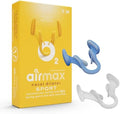 Paquete de Prueba de Dilatadores Nasales Deportivos Unisex Air Max - Ayuda para Respirar Fácil, Segura y Cómoda - Mejora el Flujo de Aire - Azul, - imagen 1