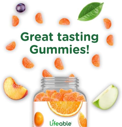 Gomitas de Vitamina C Lifeable para Adultos | 750mg | Sabor Naranja Delicioso | Veganas y No GMO | Apoyo Inmunológico | 90 Gomitas - imagen 6