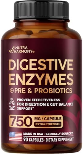 Enzimas Digestivas para Mujeres - Multi Enzimas Digestivas | Papaya | Bromelina | Probióticos y Prebióticos - Soporte Digestivo y Alivio de - imagen 1
