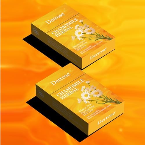 Palitos de Hierbas Derrose® de Manzanilla, Cigarrillos Herbales, Sin Nicotina ni Tabaco, Ayuda para Dejar de Fumar, 2 Paquetes - 40 Palitos - imagen 3