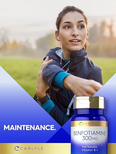 Carlyle Benfotiamina 300mg | 90 Cápsulas | Suplemento de Vitamina B1 Soluble en Grasa | No GMO, Libre de Gluten - imagen 6