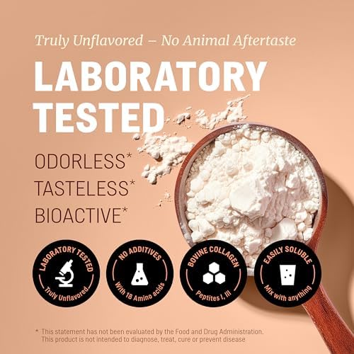WoldoHealth Colágeno en Polvo 50 Porciones - Alimentado con Pasto, Sin Sabor, Se Disuelve Fácilmente en Bebidas Calientes y Frías, Apoya Cabello, - imagen 2