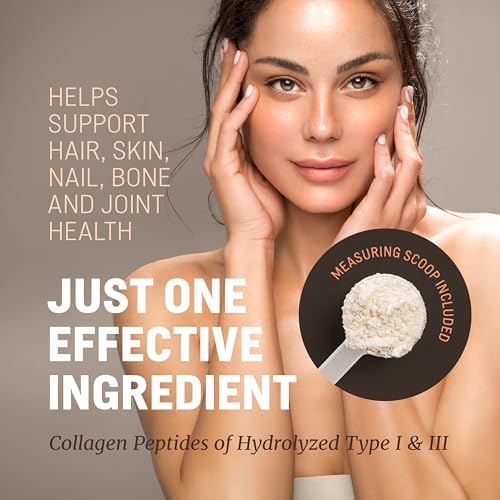 WoldoHealth Colágeno en Polvo 50 Porciones - Alimentado con Pasto, Sin Sabor, Se Disuelve Fácilmente en Bebidas Calientes y Frías, Apoya Cabello, - imagen 3
