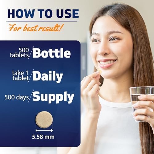 Ácido Fólico Vitamatic 400 mcg - 500 Tabletas Vegetarianas - Vitamina B9 - imagen 4