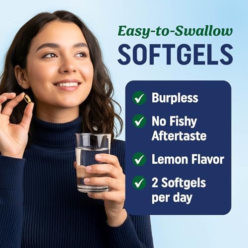 EPA Ultra 1,105MG | Suplemento de Omega 3 para la Salud Cardiaca y Función Celular | 1,650MG de Ácidos Grasos Omega-3 | Alta Potencia | 60 Cápsulas - imagen 7