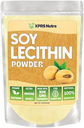 Polvo de Lecitina de Soja XPRS Nutra - Emulsificador Alimentario Grado Comestible - Ideal para Cocinar y Hornear - Vegano (113 g) - imagen 1