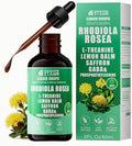 Tintura de Rhodiola Rosea Vyxion, Apoya el Ánimo, la Calma y el Enfoque, Gotas Líquidas de 10 en 1 con Azafrán, GABA y L-Teanina, Vegana, Sin - imagen 1