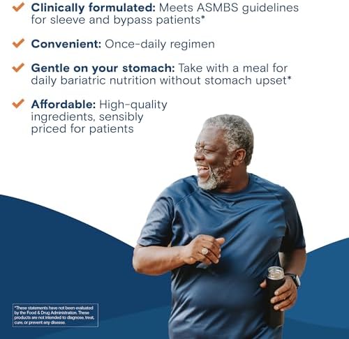 Multivitamínico Bariátrico Fusion One Per Day con Hierro Masticable | Sabor Cítrico y Berry | 30 Tabletas | Para Bypass Gástrico y Gastrectomía en - imagen 6