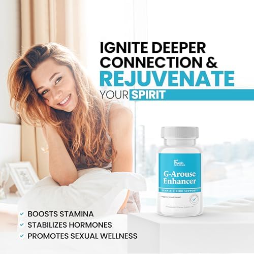Suplemento de Libido para Mujeres de Acción Rápida - G-Arouse Aumentador de Libido Femenino con 1000mg de Hierba de Cabra, Maca, Tongkat Ali y - imagen 7