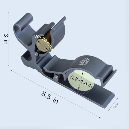 Clip para Cigarros ZMRDLUCKBOY: Soporte de Aluminio Duradero para Anillos de 30-70 - Se Magnetiza y se Sujeta al Carro - imagen 2