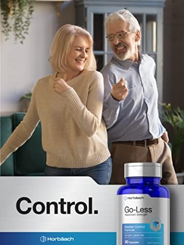 Suplemento de Control de Vejiga Horbäach Go Less | 90 Cápsulas | Máxima Potencia para Mujeres y Hombres | Fórmula Sin OGM y Libre de Gluten - imagen 6
