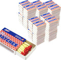100 Paquetes de Cerillos 32 Contenidos para Encender Fuegos en Cocina y Camping - imagen 1