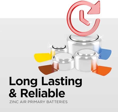 Baterías para audífonos Rayovac Extra Tamaño 10. Baterías de zinc-aire sin mercurio de larga duración - 1.45v. (60 Baterías) - imagen 4