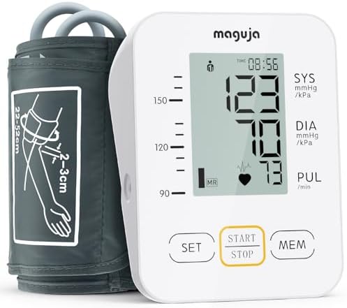 Monitor de Presión Arterial Maguja, Automático Digital para Uso en Casa, Manguito Grande (22-52 cm), 2 Usuarios - imagen 1