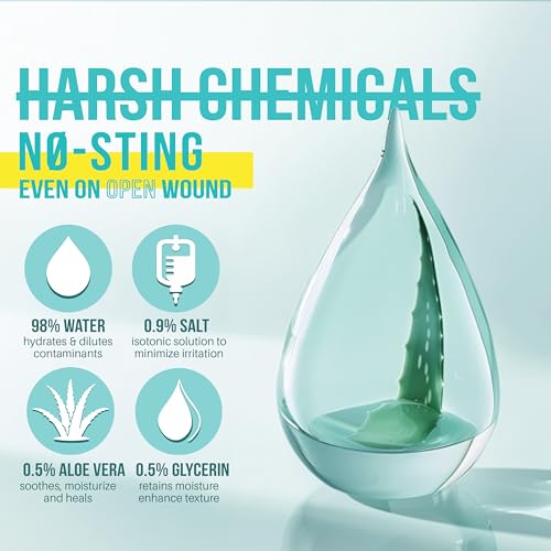 Toallitas Húmedas Estériles EVERLIT CARE | 80 Pzs para Piel Sensible | Cuidado de Nariz y Piercings, Bebés y Niños | Sin Alcohol y con Aloe Vera | 6 - imagen 2