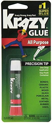 Krazy Glue Original Super Glue Multiusos para Reparaciones Instantáneas, Paquete de 10 Unidades - imagen 2
