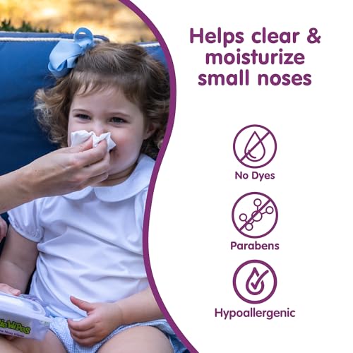 Toallitas Nasales Boogie Wipes con Solución Salina - 90 Piezas - Aroma a Lavanda, Hipoalergénicas y Sin Alcohol - Alivio para Alergias - Con Salina - imagen 5