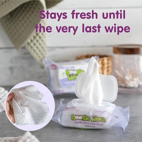 Toallitas Nasales Boogie Wipes con Solución Salina - 90 Piezas - Aroma a Lavanda, Hipoalergénicas y Sin Alcohol - Alivio para Alergias - Con Salina - imagen 6