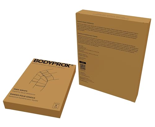Faja de Rodilla Bodyprox 2 Piezas para Sentadillas, Levantamiento de Pesas, Powerlifting, Prensa de Piernas y Entrenamiento Funcional, Soporte para - imagen 8