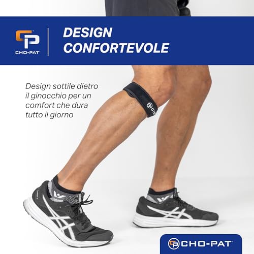 Faja para Rodilla Cho-Pat, Soporte Ajustable para Rodilla de Corredor, Condromalacia y Dolor de Rodilla, Talla Única - imagen 6