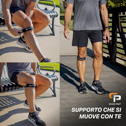 Faja para Rodilla Cho-Pat, Soporte Ajustable para Rodilla de Corredor, Condromalacia y Dolor de Rodilla, Talla Única - imagen 7