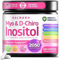 Suplemento de Myo-Inositol y D-Chiro Inositol Dalnara para Mujeres - Relación 40:1 con Folato, Vitamina D3, Magnesio y Zinc - Multivitamínico para el - imagen 1