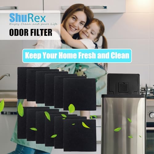 Paquete de 12 Recargas de Filtros Absorbentes de Olores para Bote de Basura SIMPLI-MAGIC, Desodorante de Carbón Activado Compatible con Compartimento - imagen 7