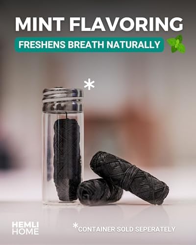Recargas de Hilo Dental de Carbón de Bambú, Fibras Tejidas de Bambú, 5 x 30 Metros, Hilo Dental Orgánico Refillable, Natural y Ecológico, Cera de - imagen 4