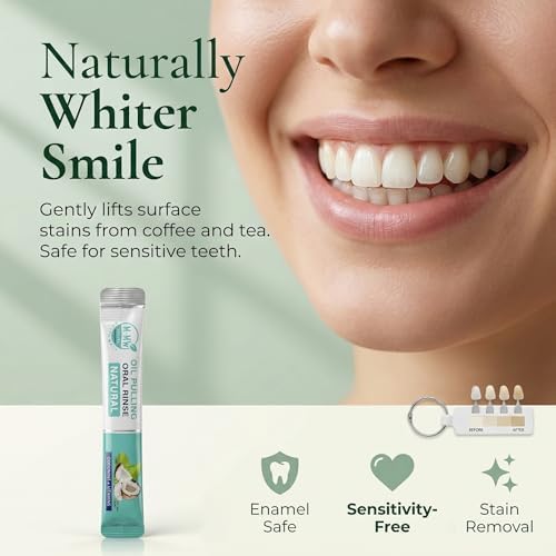Enjuague Bucal de Aceite de Coco para Oil Pulling - Esenciales de Viaje Portátiles - Aceite Natural para Dientes y Encías - 20 Paquetes de Uso Único - imagen 6