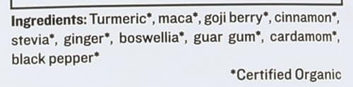 Sunfood Superfoods Mezcla Orgánica de Leche Dorada - Polvo para Latte de Cúrcuma con Jengibre, Pimienta Negra, Canela y Cardamomo, Vegano, Orgánico - imagen 4