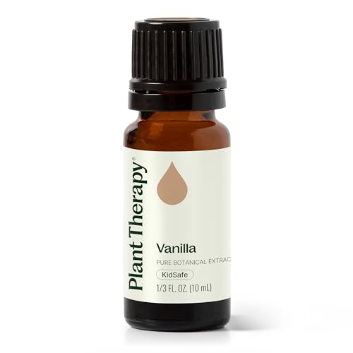Extracto Botánico de Vainilla Plant Therapy, 10 mL (1/3 oz), 100% Puro y Sin Diluir, Promueve la Relajación y el Equilibrio Emocional con Aroma Dulce - imagen 1