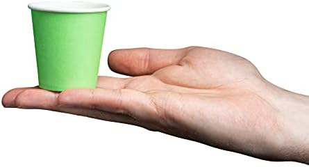 GUSTO [3 oz. - 300 Piezas de Vasos de Papel Desechables para Enjuague Bucal - Colores Variados (Antes Comfy Package) - imagen 7
