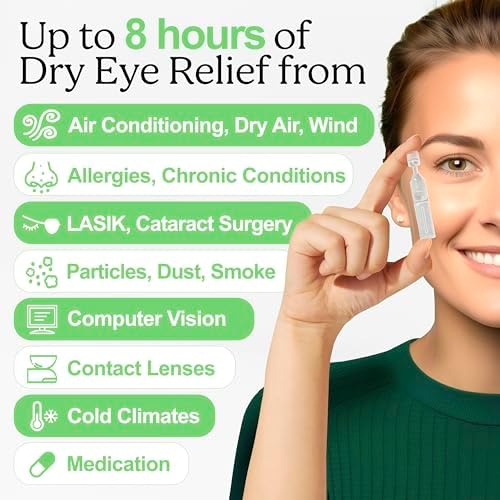 Archie's Remedies, Gotas para Ojos Secos, Alivio Ultra Lubricante, Fórmula Limpia y Sin Conservadores, Viales de Uso Único, 30 Contenido - imagen 5