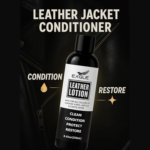 Acondicionador de Piel Eagle - Loción para Cuero con Paño para Botas, Chaquetas, Bolsos y Más - Lanolina y Aceites Naturales para Limpiar, - imagen 5