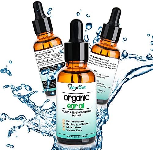 Aceite y gotas limpiadoras naturales de Mullein para eliminar cerumen con fresa para niños | Suavizante, humectante y alivio de alergias | Tinnitus, - imagen 5