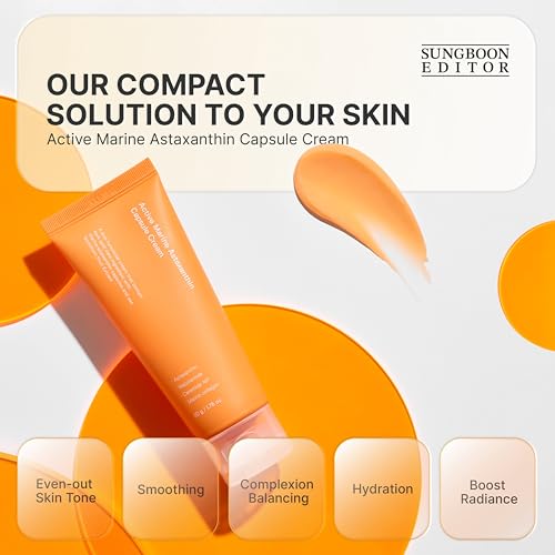 Crema Facial SUNGBOON EDITOR con Astaxantina Marina Activa 50ml, Hidratante, Aclarante y Calmante - imagen 2