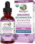 Gotas Líquidas de Echinacea Purpurea MARYRUTH'S Organics | Sin Azúcar | Orgánico USDA | Apoyo Inmunológico | Salud Respiratoria | Sin Alcohol | No - imagen 1
