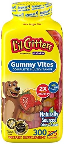 Gummy Vites Multivitamínico Masticable para Niños en Forma de Osito de Goma, 300 Unidades - imagen 1